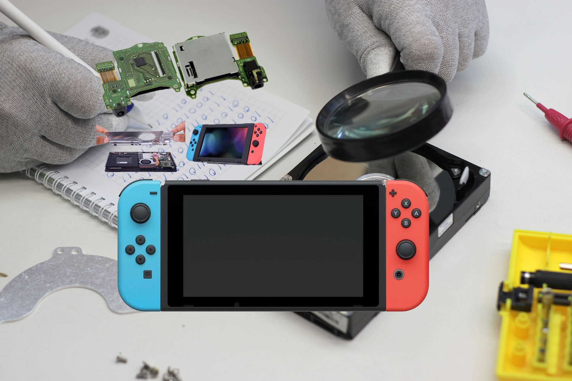 réparation console nintendo switch